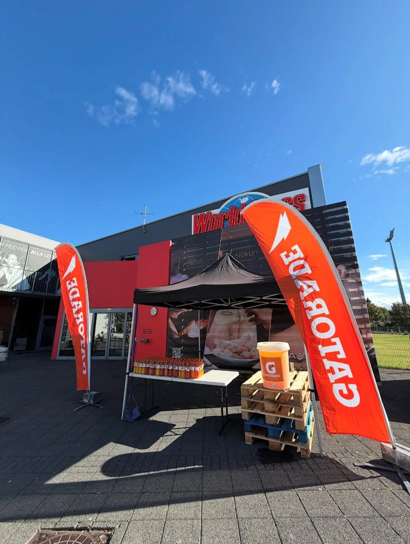 Gatorade kynning í World Class Laugum